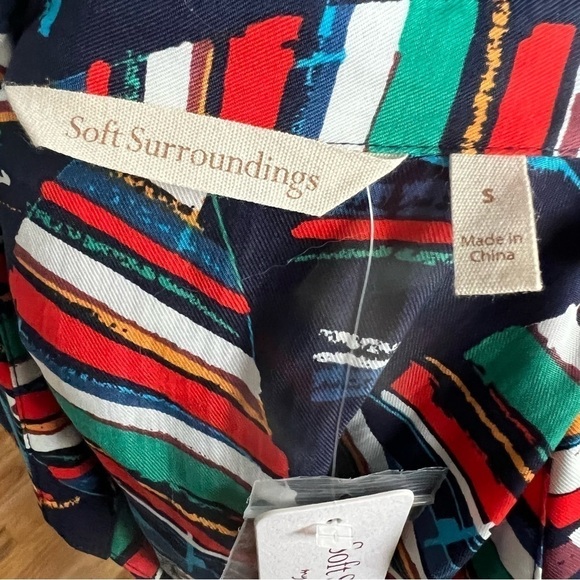 SOFT SURROUNDINGS Sail Away Blouse - Picture 6 of 7